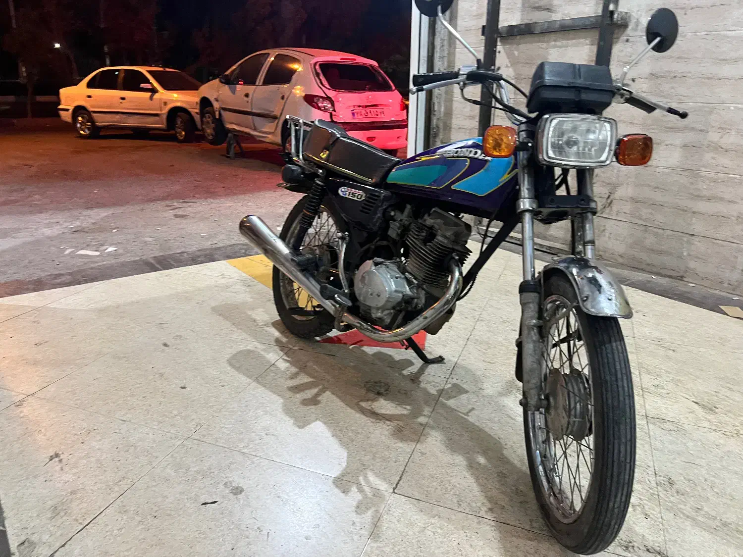 موتور هندا ۱۲۵جیران مزاید|موتورسیکلت|قزوین, |دیوار