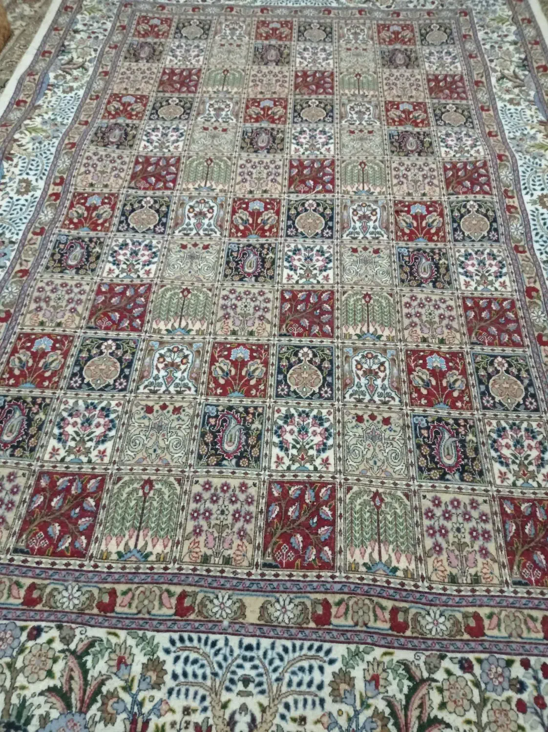 فرش|فرش|بیرجند, |دیوار