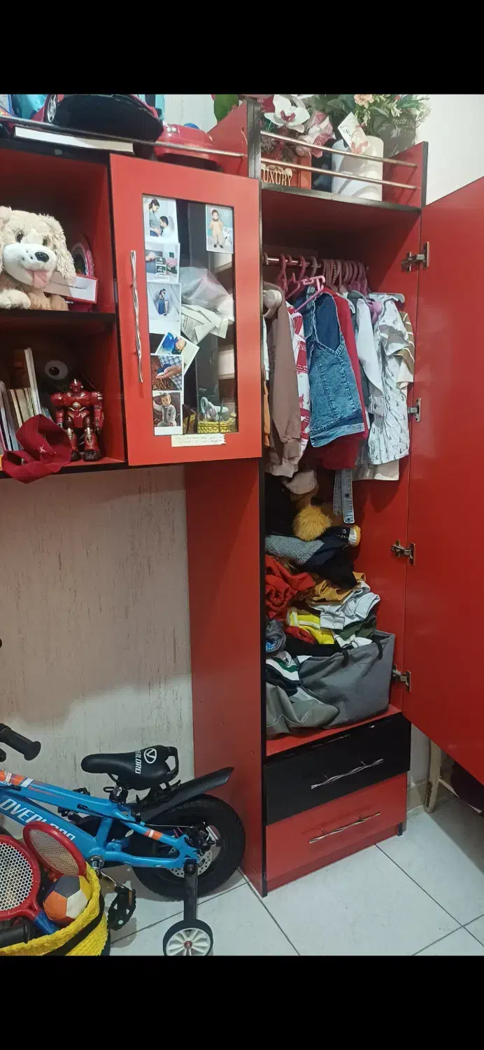 کمد وتخت نوجوان وکودک|تخت و سرویس خواب|ورامین, ورامین|دیوار