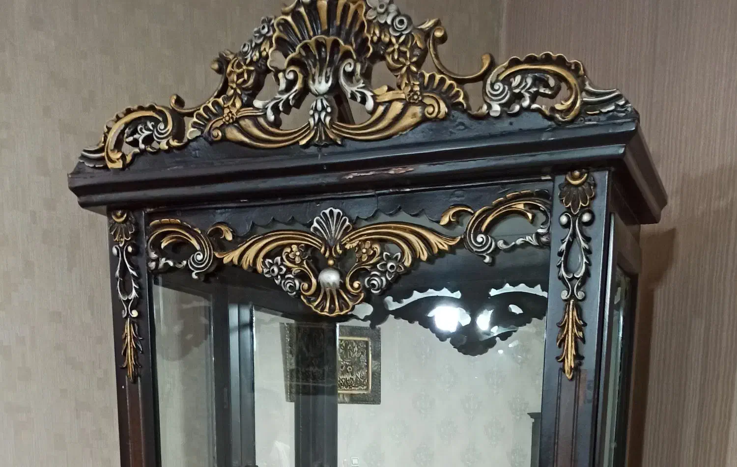 بوفه چوبی|بوفه، ویترین، کنسول|کهریزک, |دیوار