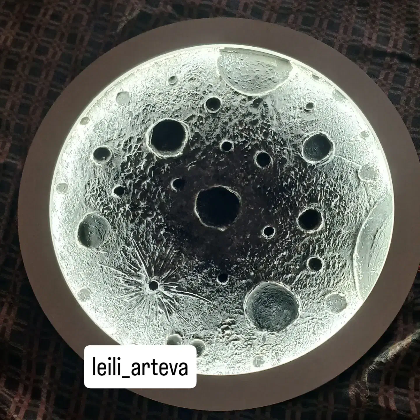 دیوارکوب ماه|تابلو، نقاشی، عکس|زنجان, |دیوار