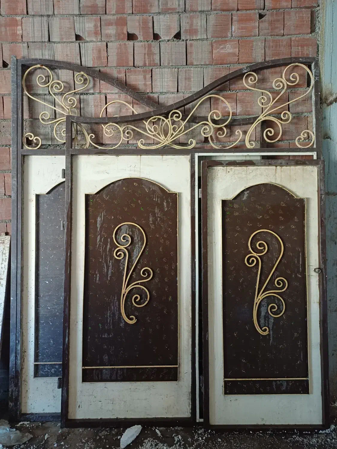 درب آهنی حیاط|مصالح و تجهیزات ساختمان|اسلام آباد, |دیوار