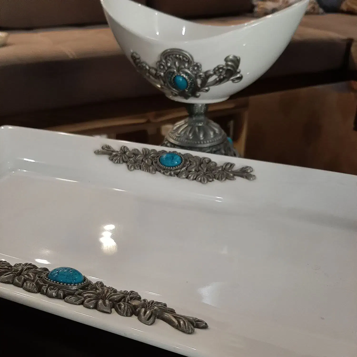 ست پذیرایی آنتیک|ظروف سرو و پذیرایی|تهران, سازمان برنامه جنوبی|دیوار