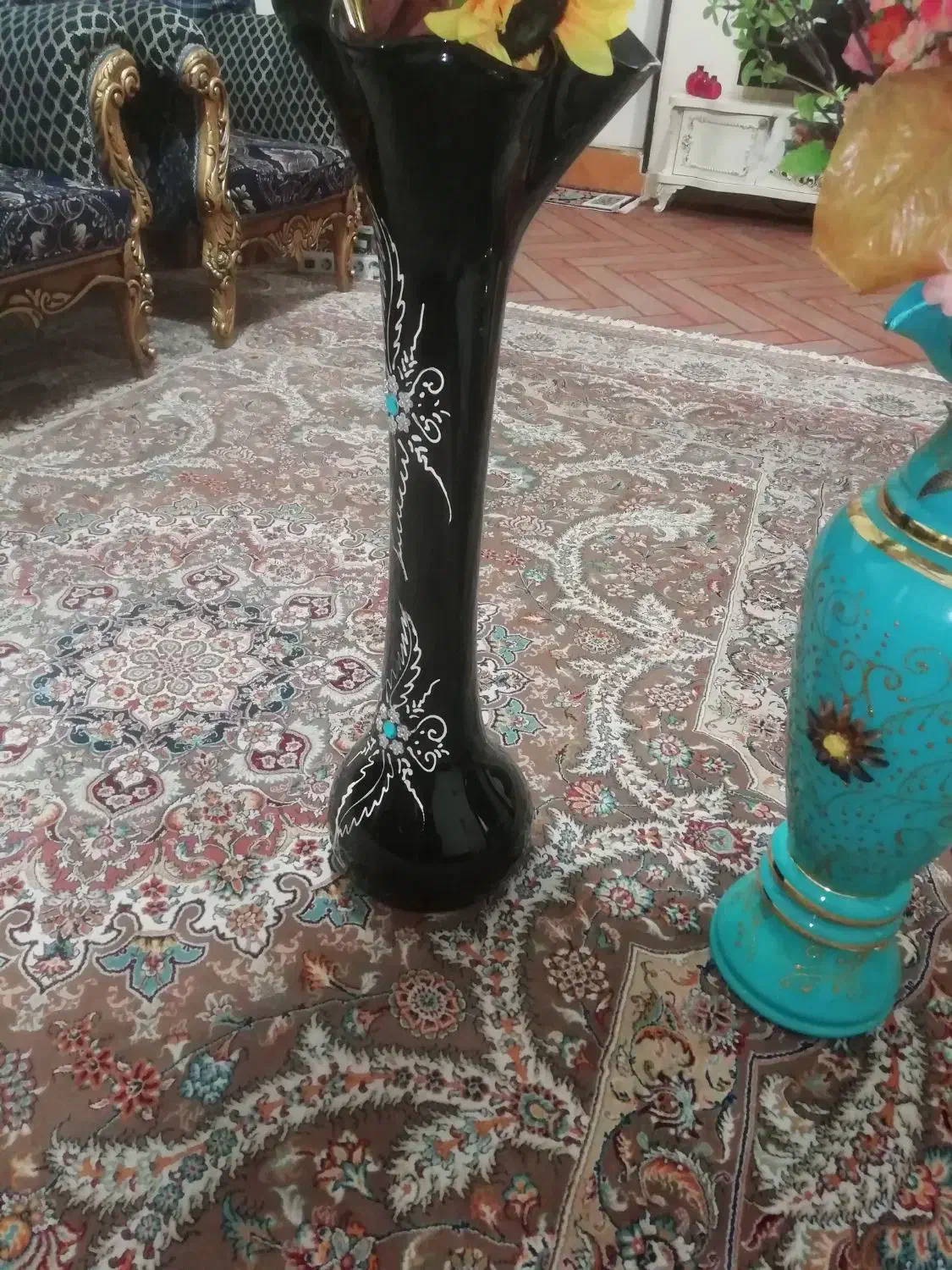 گل و گلدان|گل مصنوعی|رباطکریم, رباطکریم|دیوار