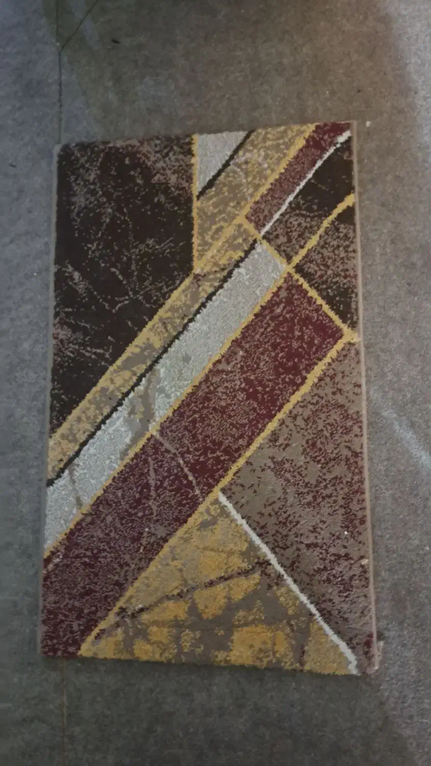 دوعدد فرش پرزبلند۶ متری به همراه دوعدد پادری|گلیم، جاجیم، گبه|اهواز, کمپلو جنوبی|دیوار