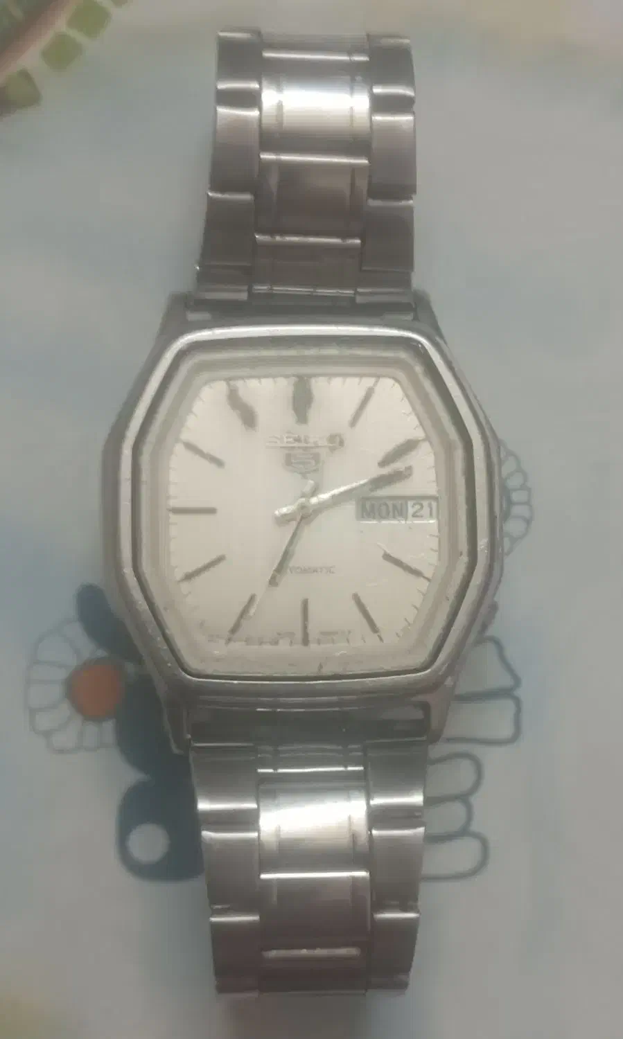 ساعت سیکو ۵ نبضی اتوماتیک ۸ ضلعی با موتور ۶۳۰۹|ساعت|لاهیجان, شهرک فرهنگیان|دیوار