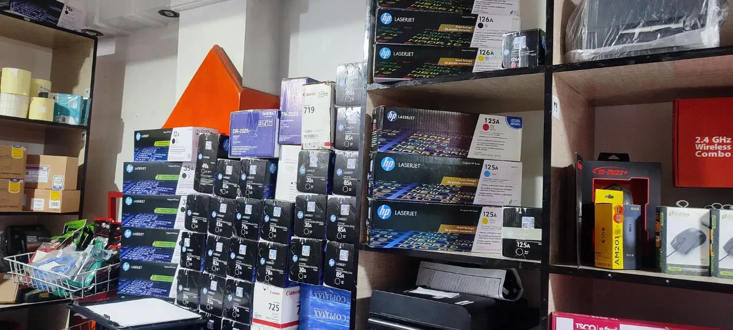 فروش انواع کارتریج HP و Canon|پرینتر، اسکنر، کپی، فکس|تربت‌حیدریه, اندیشه|دیوار
