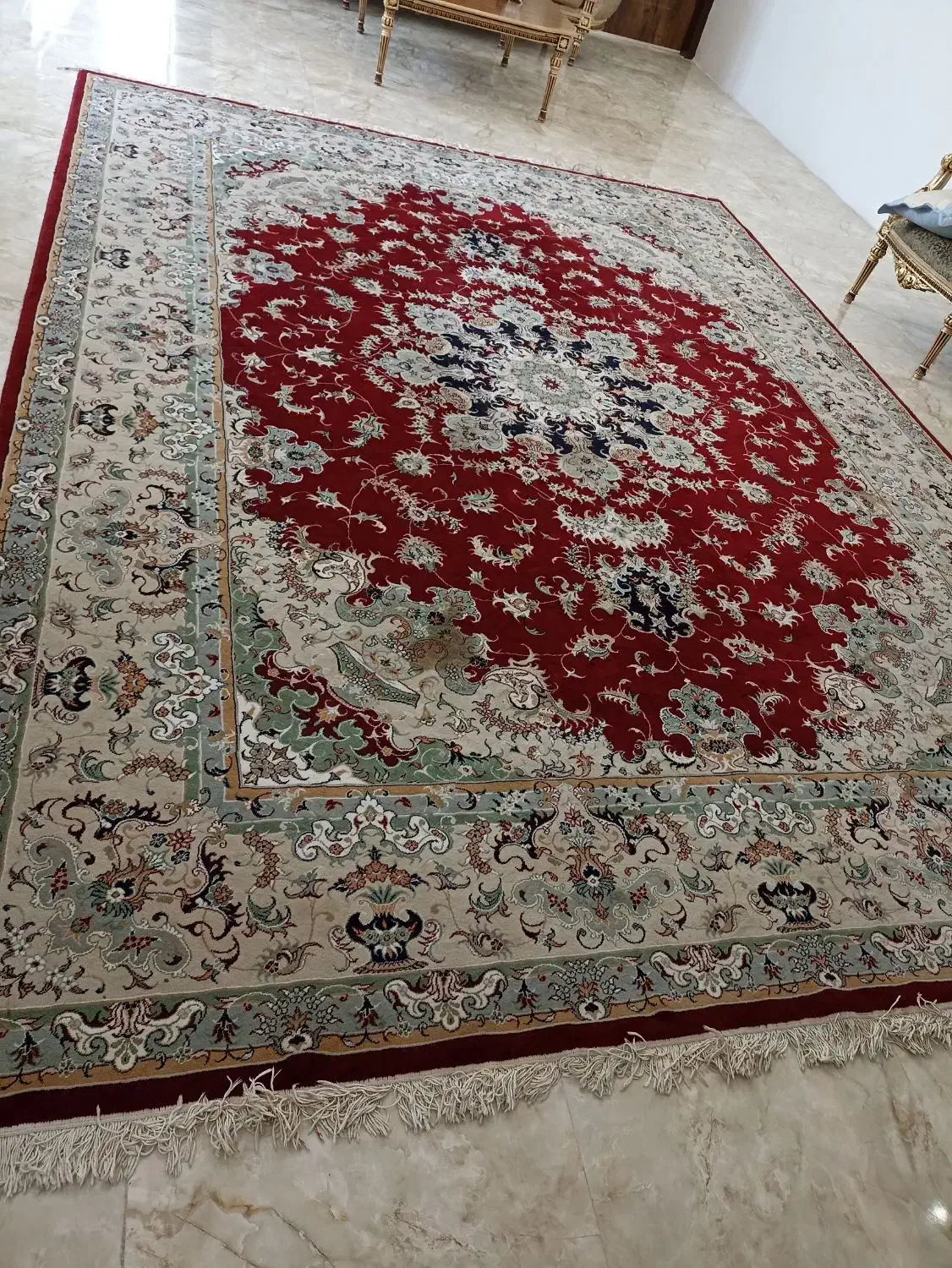 فرش ۷۰۰ شانه ۱۲ متری|فرش|باقرشهر, |دیوار