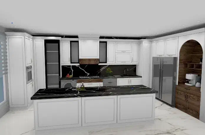 کابینت نئوکلاسیک کمددیواری|جاکفشی، کمد، دراور|تهران, هفده شهریور|دیوار