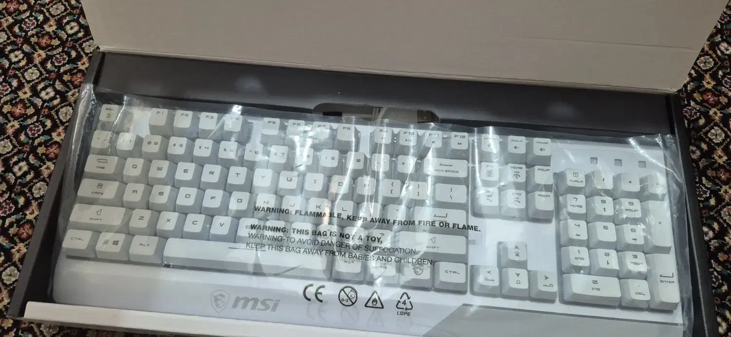 کیبورد گیمینگ Msi|قطعات و لوازم جانبی رایانه|تهران, پونک|دیوار