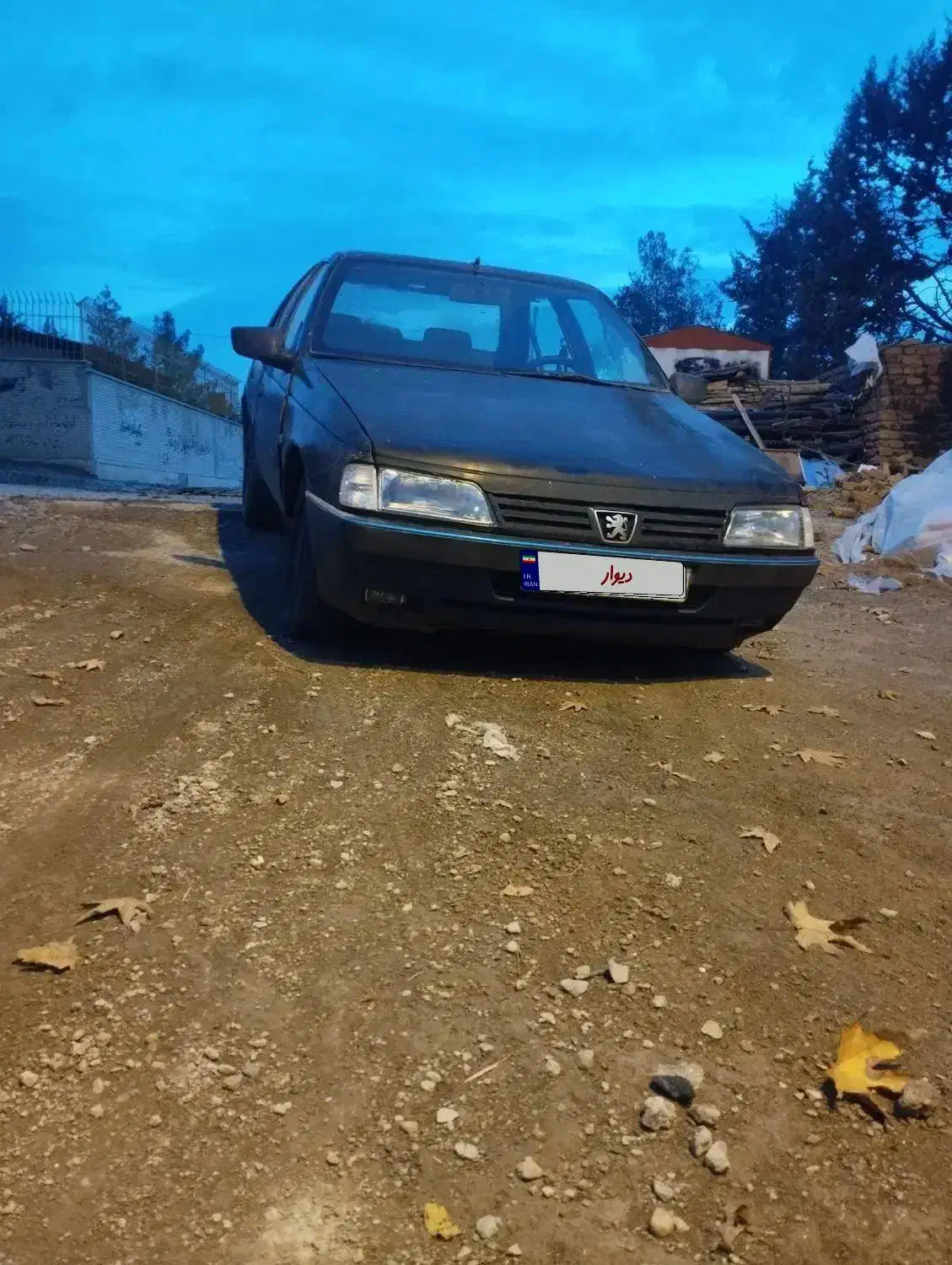 پژو 405 مشکی|خودرو سواری و وانت|خرم‌آباد, |دیوار