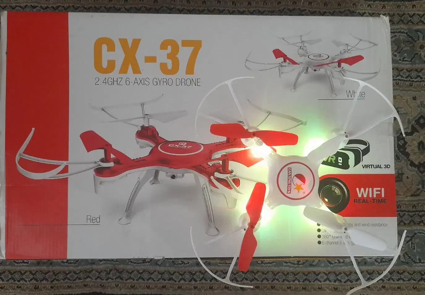 کواد کوپترcx-37|اسباب‌‌بازی|شیراز, تحویلی|دیوار