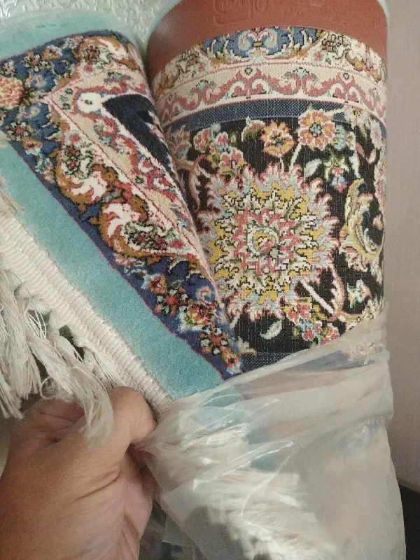 دو عدد فرش ماشینی ریز شانه تازه شستشو شده|فرش|تهران, هاشمی|دیوار