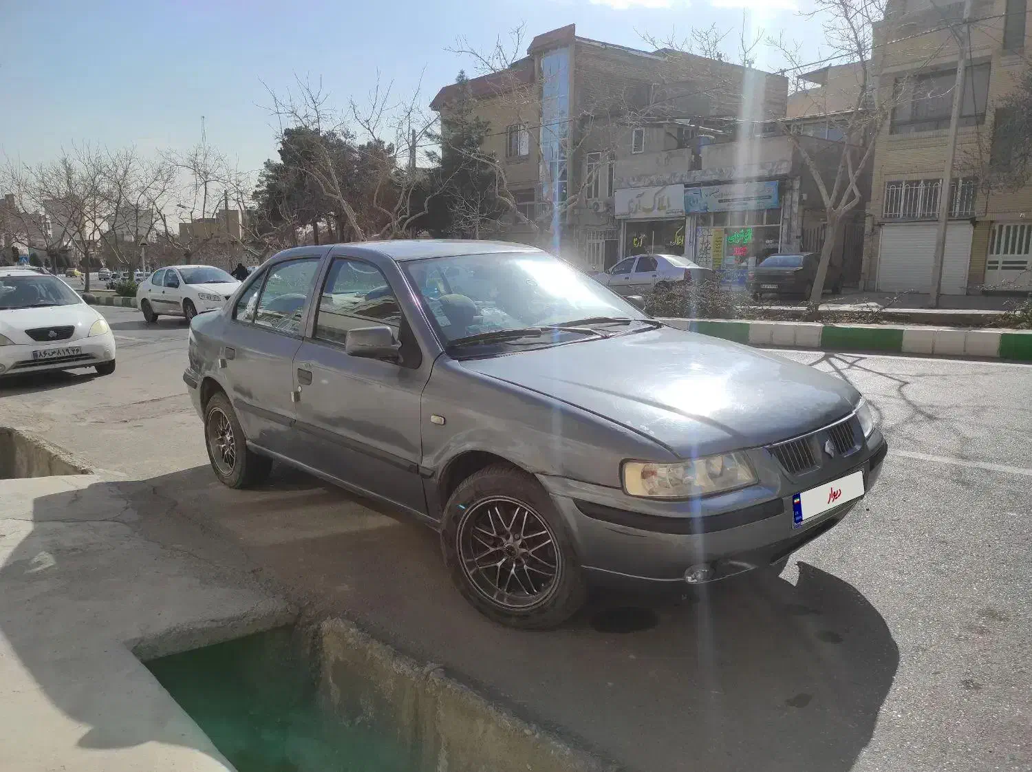 سمند خاکستری|خودرو سواری و وانت|مشهد, نیروی هوایی|دیوار