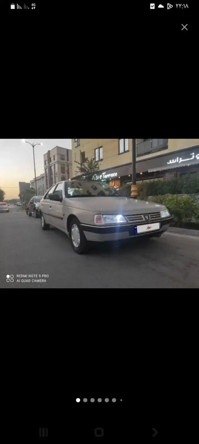 فروشی پژو ۴۰۵|خودرو سواری و وانت|تاکستان, |دیوار