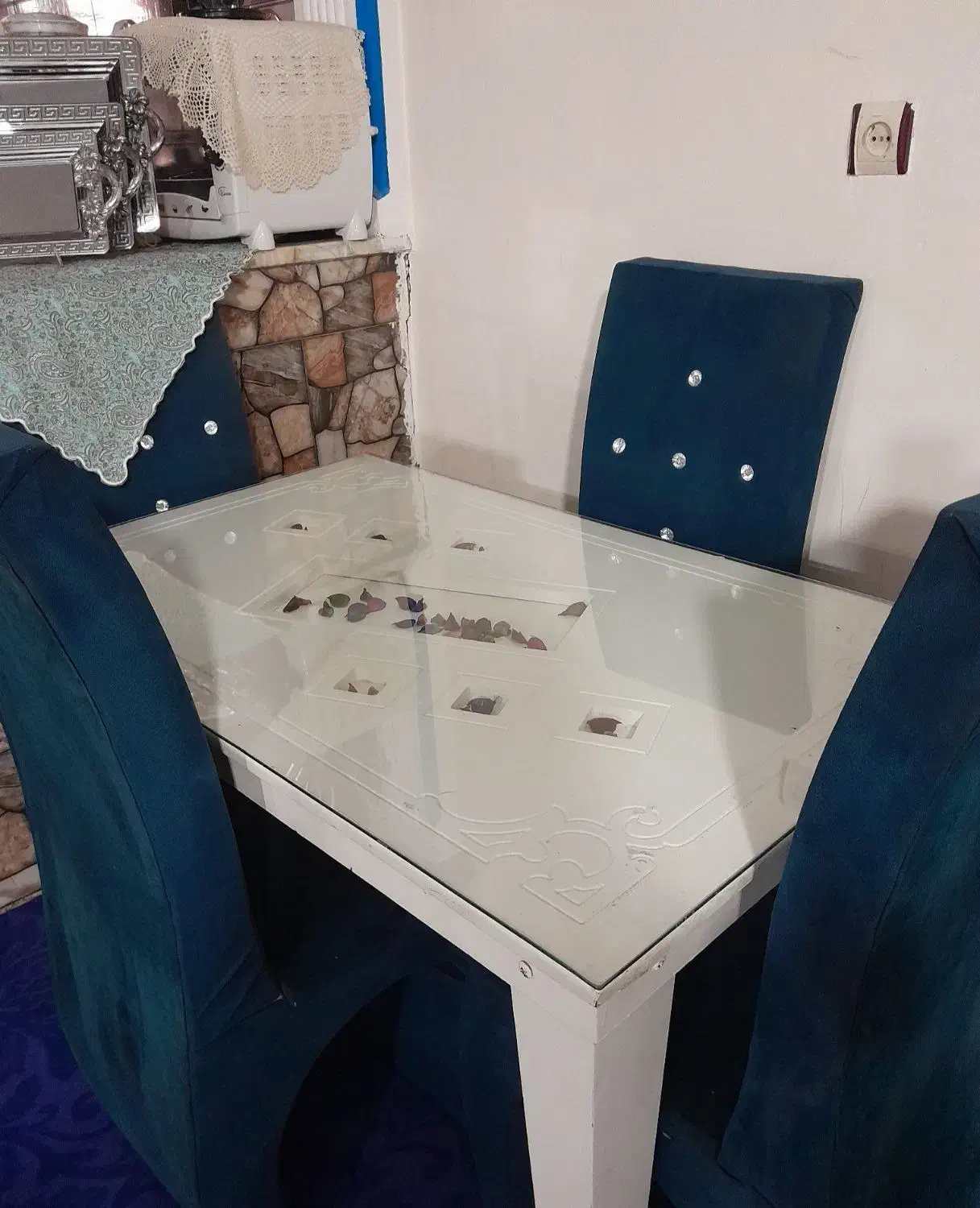 میز ناهار خوری چهار نفره|میز و صندلی غذاخوری|مشهد, شهید معقول|دیوار