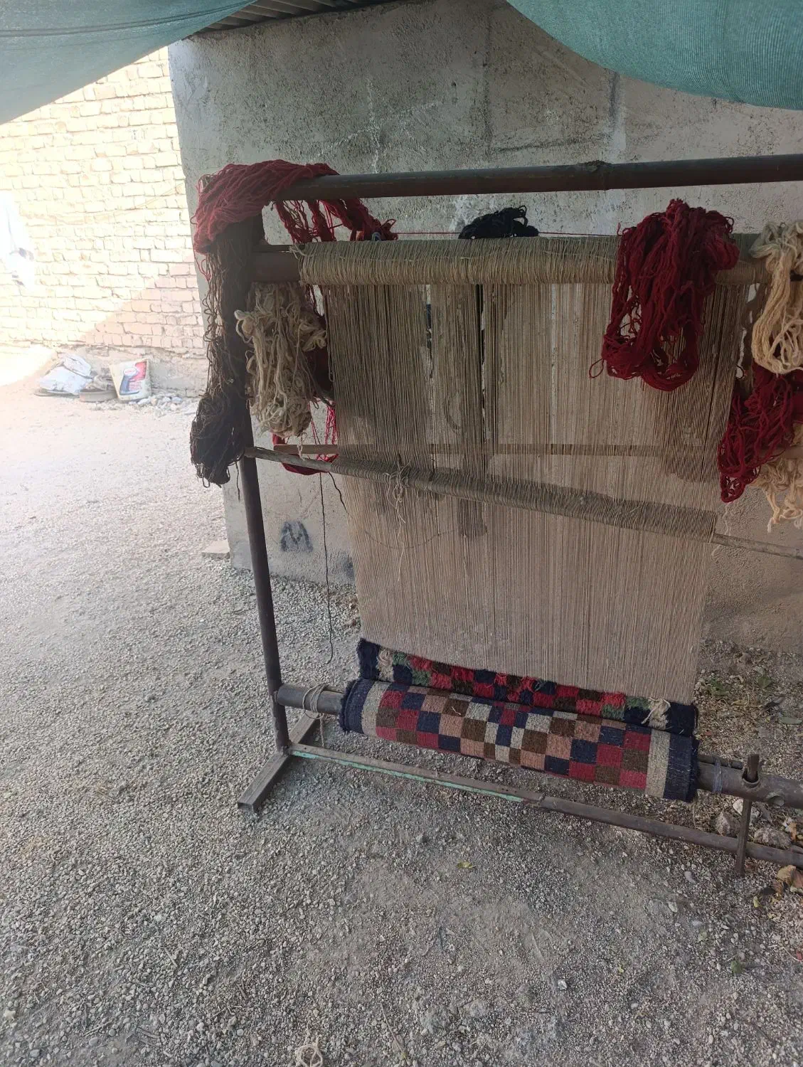 دار قالی|فرش|مرودشت, فرهنگ|دیوار