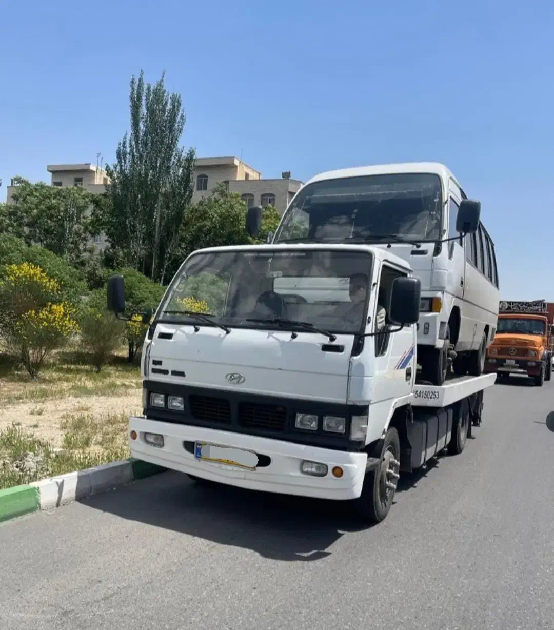 یدک کش سیرجان جرثقیل امداد خودرو بر|خدمات حمل و نقل|سیرجان, |دیوار