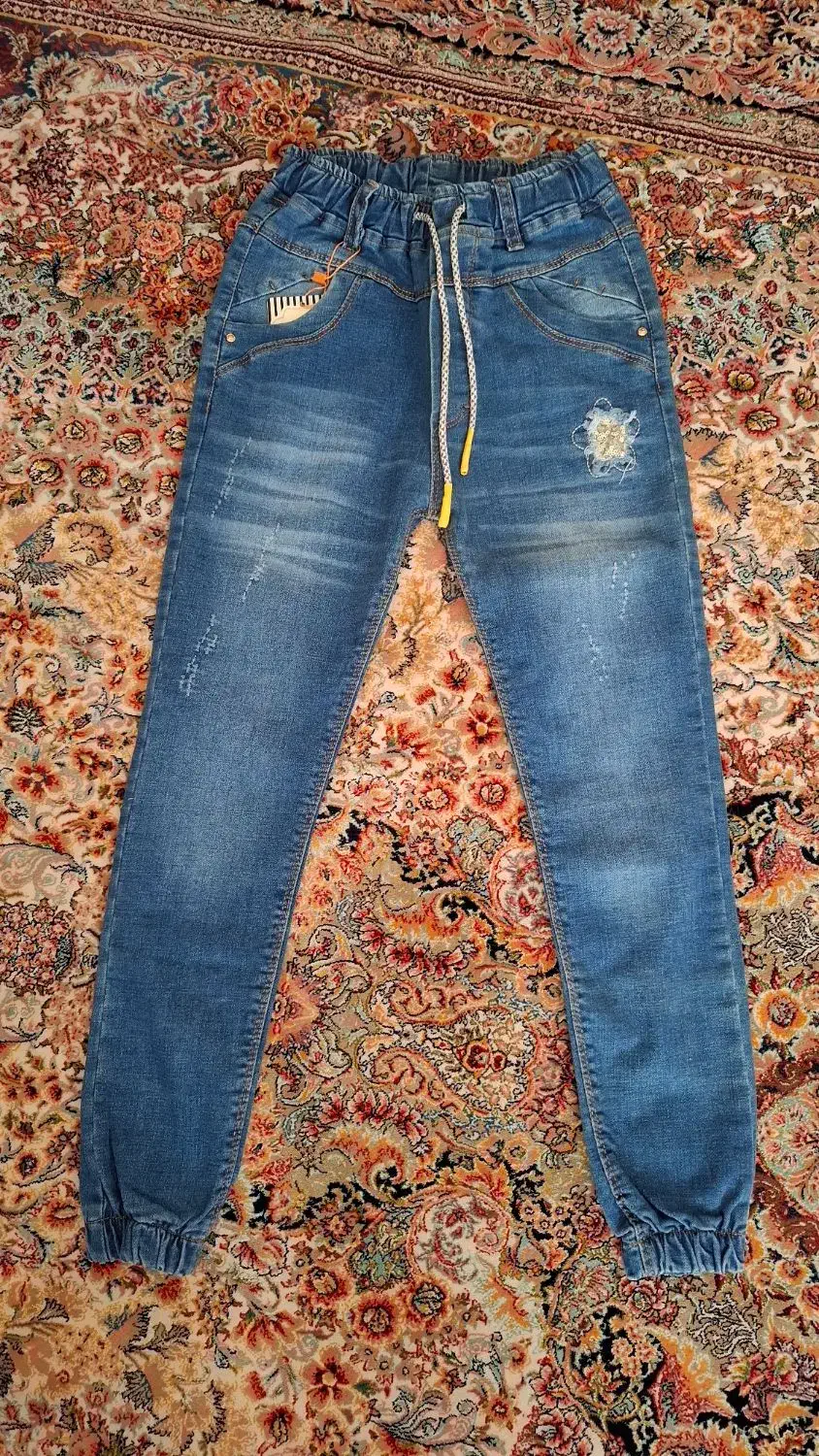 شلوار لی بچگانه دخترانه و کاپشن اسپرت|کفش و لباس بچه|شاهینشهر, شهرک هشت بهشت|دیوار