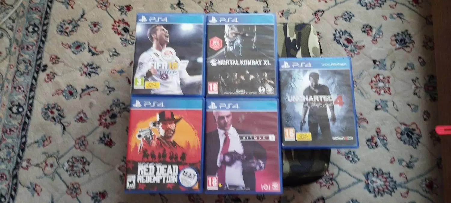 بازی اورجینال PS4و Hitman2 Uncharted4 Evil|کنسول، بازی ویدئویی و آنلاین|تهران, اکباتان|دیوار