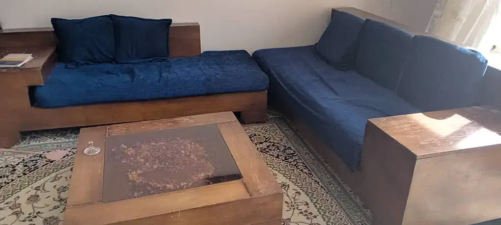 مبل 8 نفره قابل چیدمان|مبلمان خانگی و میز عسلی|کوهپایه, |دیوار