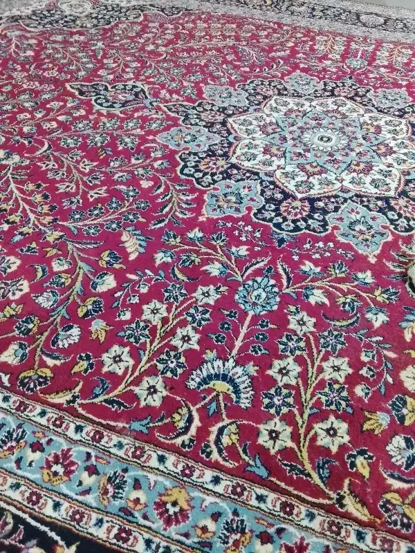 فرش ۱۲متری طرح قدیم لاکی|فرش|چالوس, |دیوار