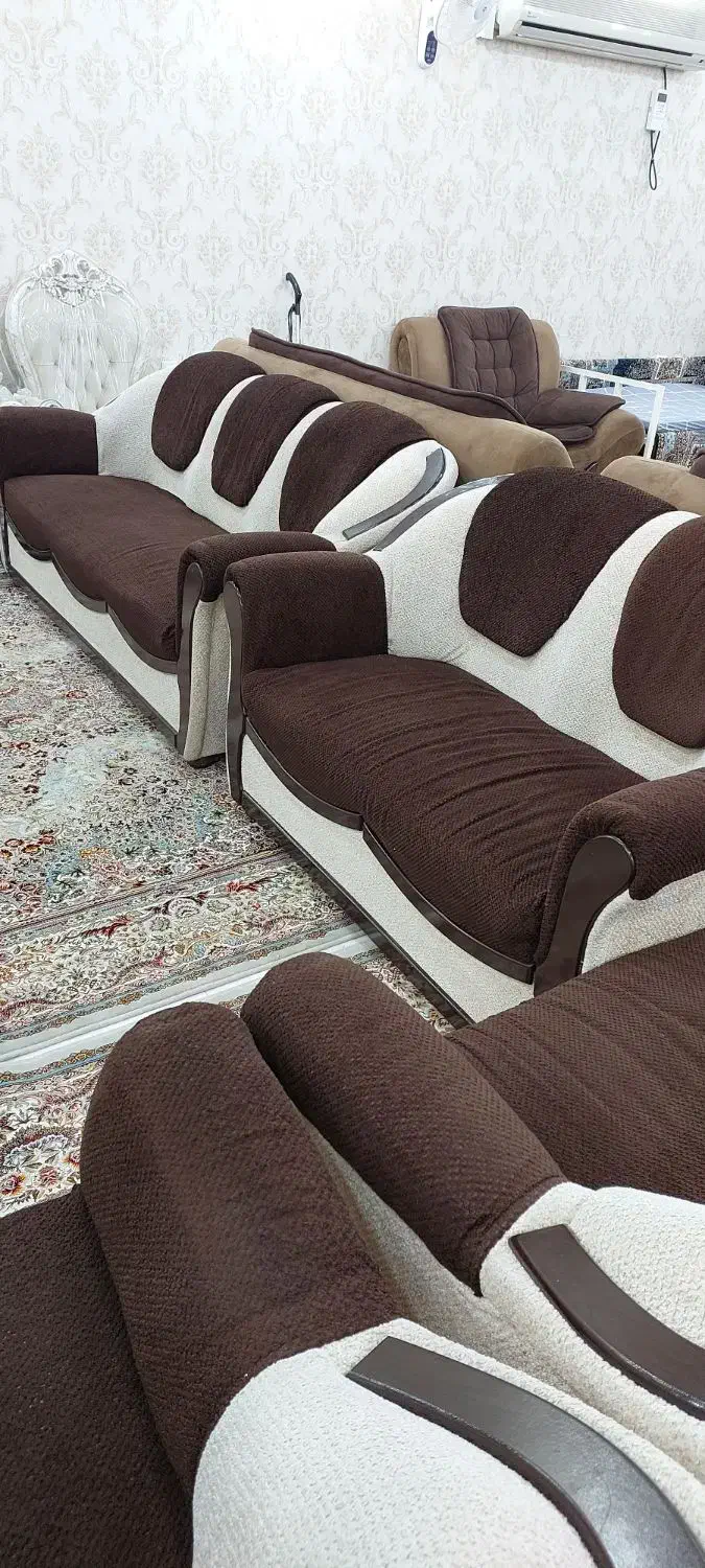 مبل هشت نفره|مبلمان خانگی و میز عسلی|اهواز, شریعتی جنوبی|دیوار