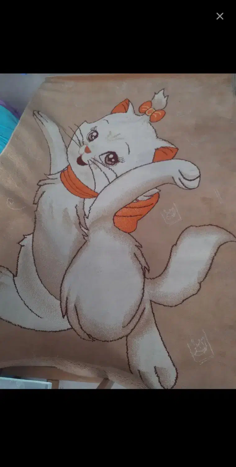 فرش ماشینی کارتونی|فرش|شیراز, تحویلی|دیوار