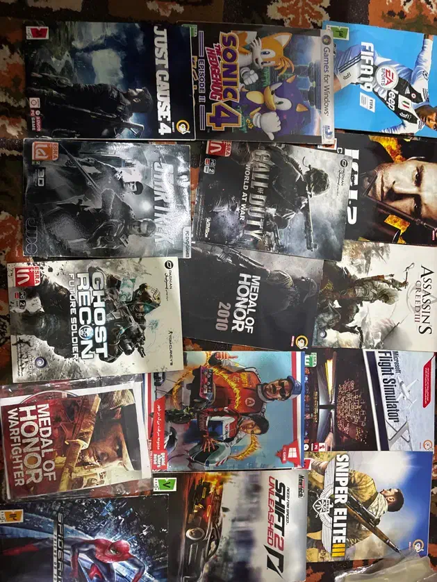 دیسک بازی کامپیوتر|کنسول، بازی ویدئویی و آنلاین|اراک, |دیوار