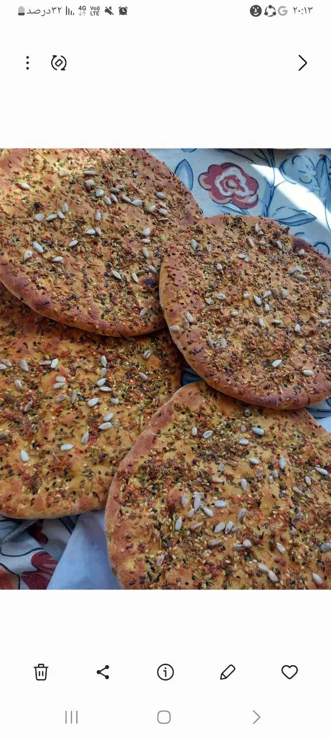 نان کاکلی خوشمزه وترد|خوردنی و آشامیدنی|بروجن, |دیوار