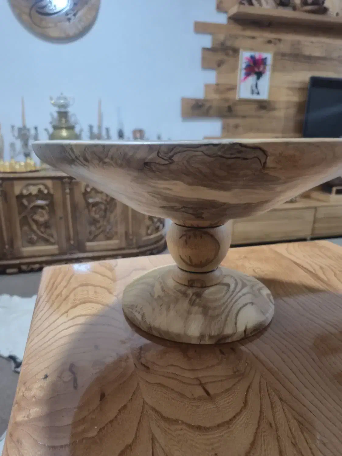 میوه خوری پایه دار بزرگ|ظروف سرو و پذیرایی|علیآباد کتول, |دیوار