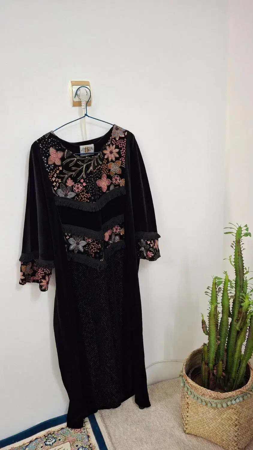 مانتو مشکی مجلسی نو|لباس|مشهد, سپاد|دیوار