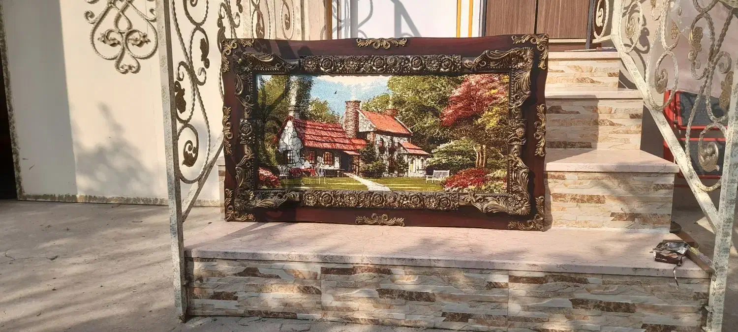 تابلو فرش نو|تابلو فرش|شفت, |دیوار