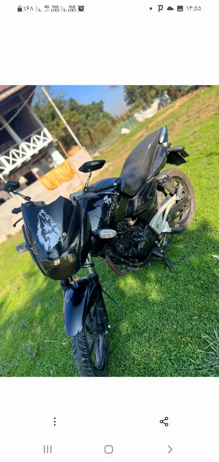 پالس باجاج۱۸۰ برگه اوراق مدل۹۰|موتورسیکلت|صومعهسرا, |دیوار