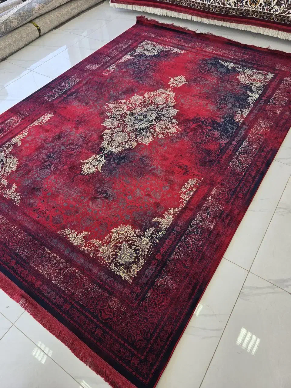 فرش کد ۱۰۰۲۳دستبافت گونه اکرولیک|فرش|تهران, شهرک شریعتی|دیوار