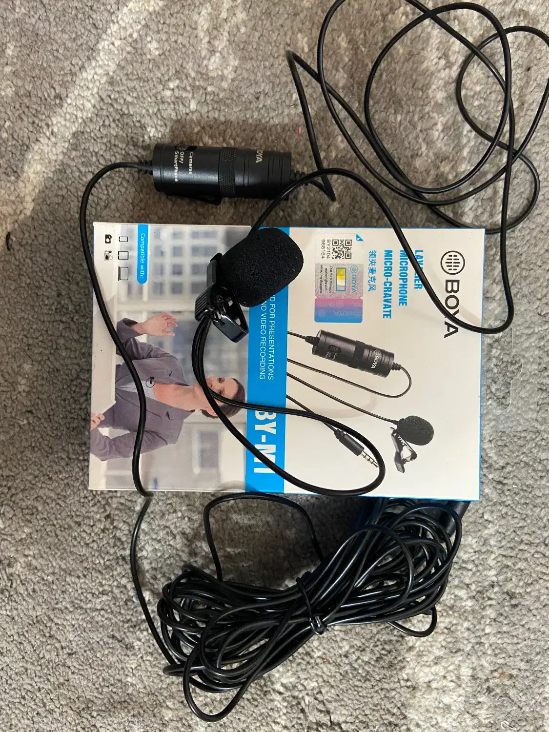 میکروفون اورجینال boya m1|صوتی و تصویری|تهران, شادمان|دیوار