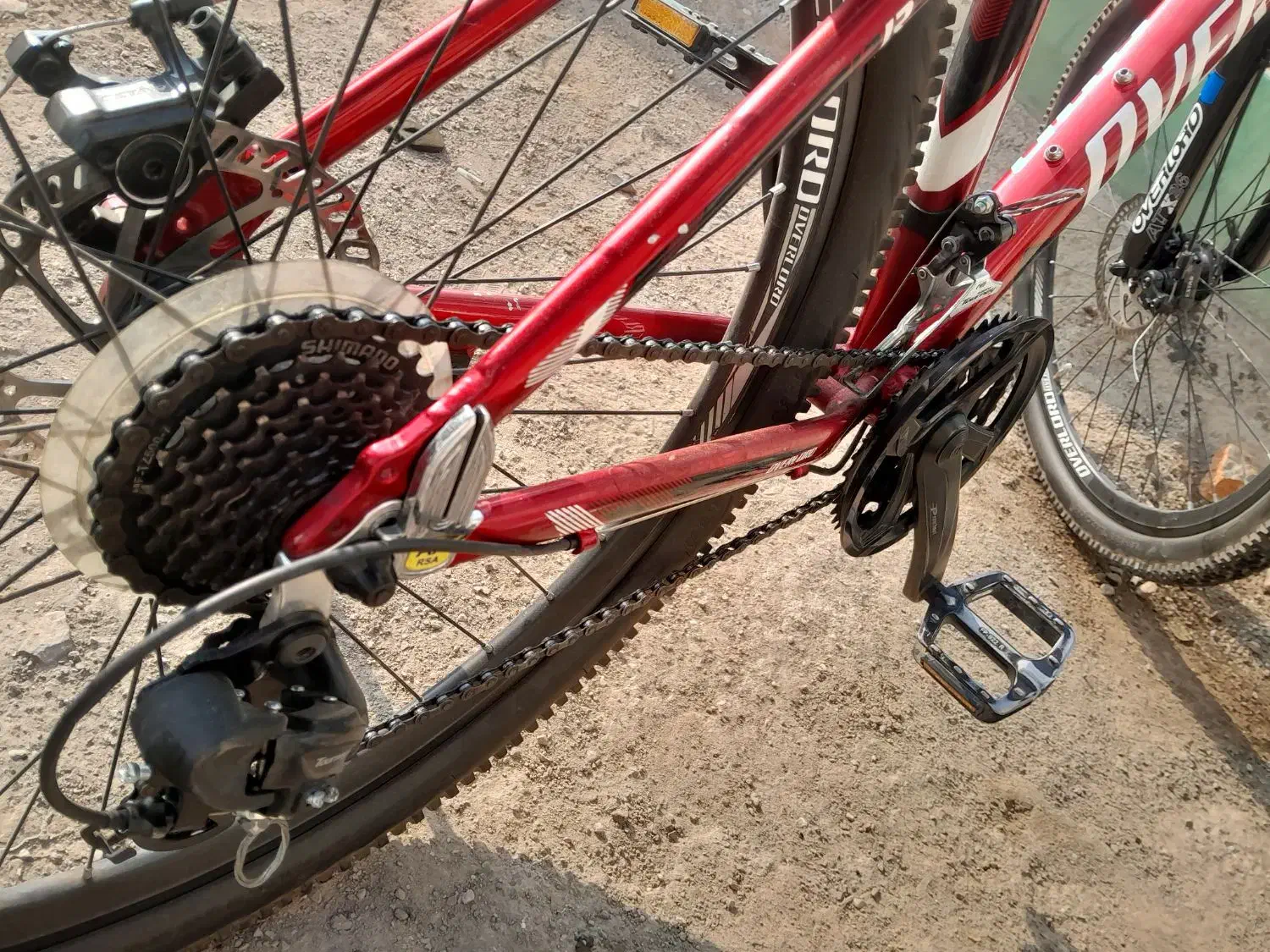 دوچرخه اوورلود درحد نوع همراه با لوازم اسپرت|دوچرخه، اسکیت، اسکوتر|دماوند, مسکن مهر گیلاوند|دیوار