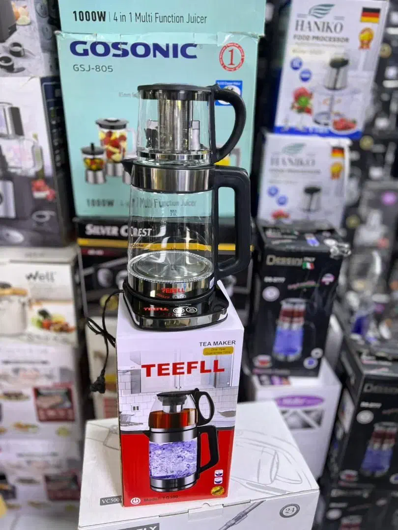 چایساز تفال روهمی لمسی و چایساز بوش کنارهمی|سماور، چای‌ساز، قهوه‌ساز|پردیس, فاز ۸|دیوار