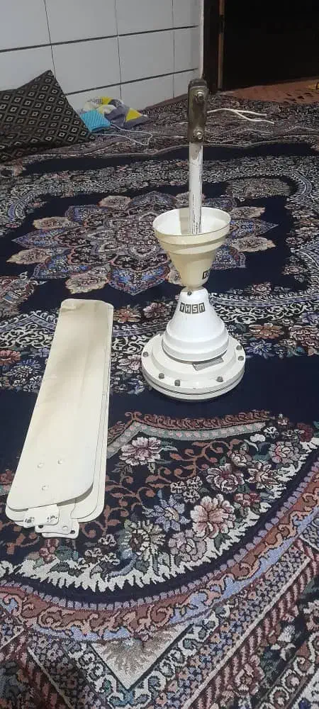پنکه سقفی جنس یوشا بهترین مارک|پنکه و تصفیه‌کنندهٔ هوا|اهواز, منازل کارون|دیوار