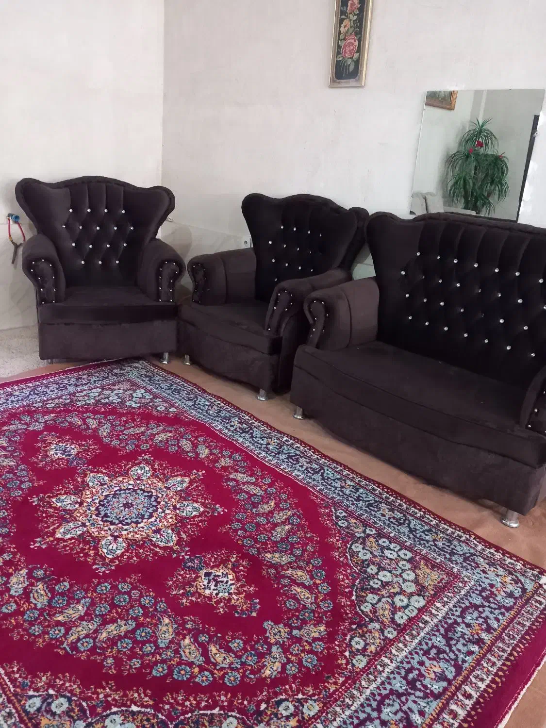 مبل ۴نفره|مبلمان خانگی و میز عسلی|نقده, |دیوار