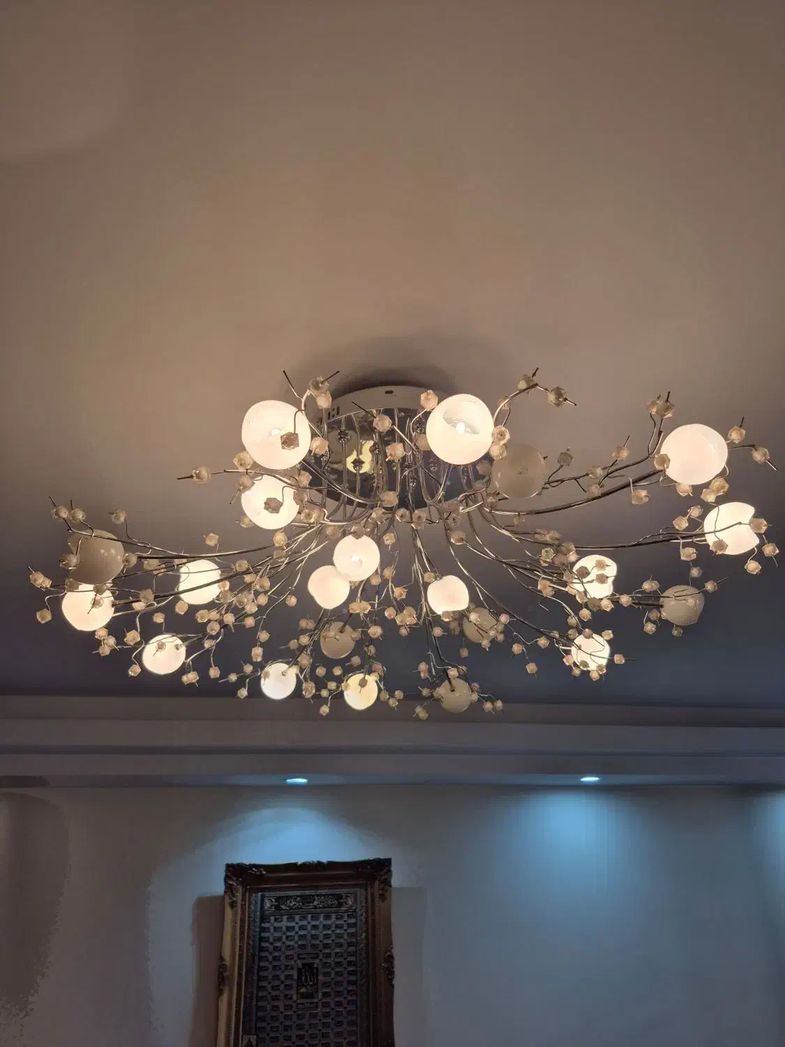 یک عدد لوستر وارداتی همراه با دو دیواری|لوستر و چراغ آویز|تهران, شهرآرا|دیوار