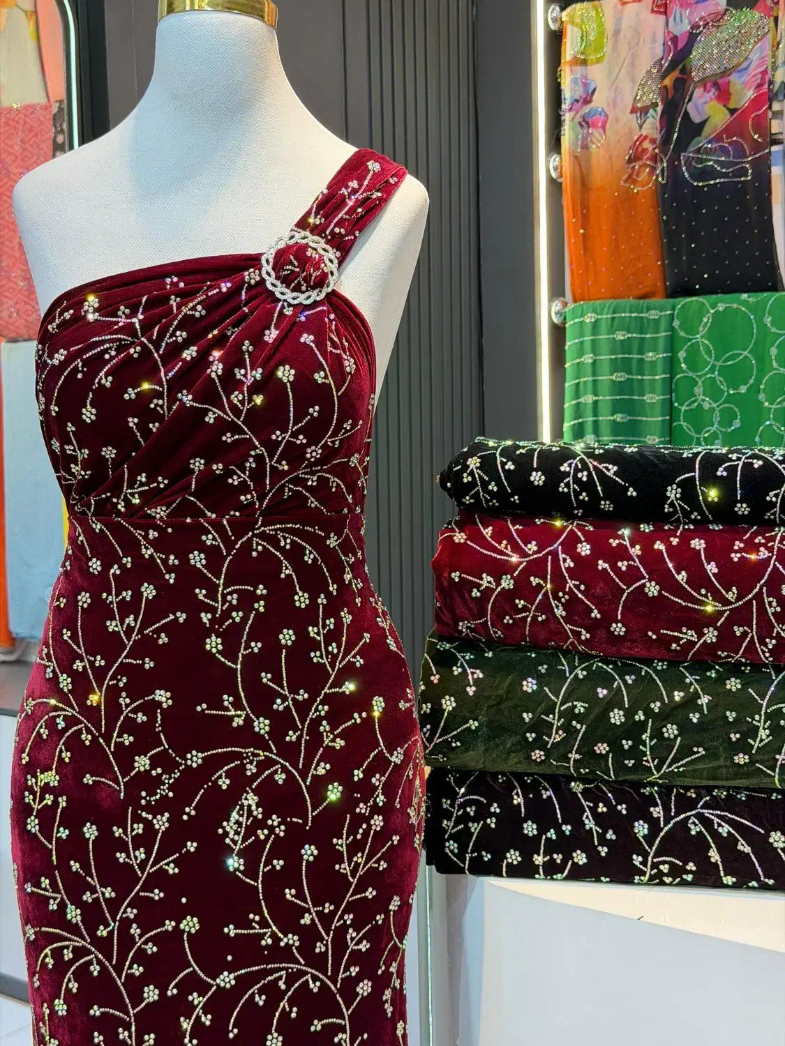 پارچه چادر دمپایی لیسی|لباس|میناب, |دیوار