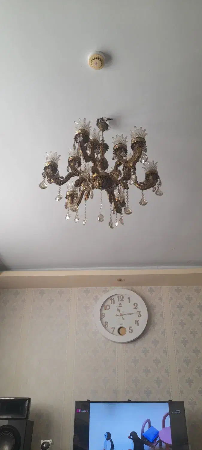 لوستر برنز|لوستر و چراغ آویز|سهند, |دیوار