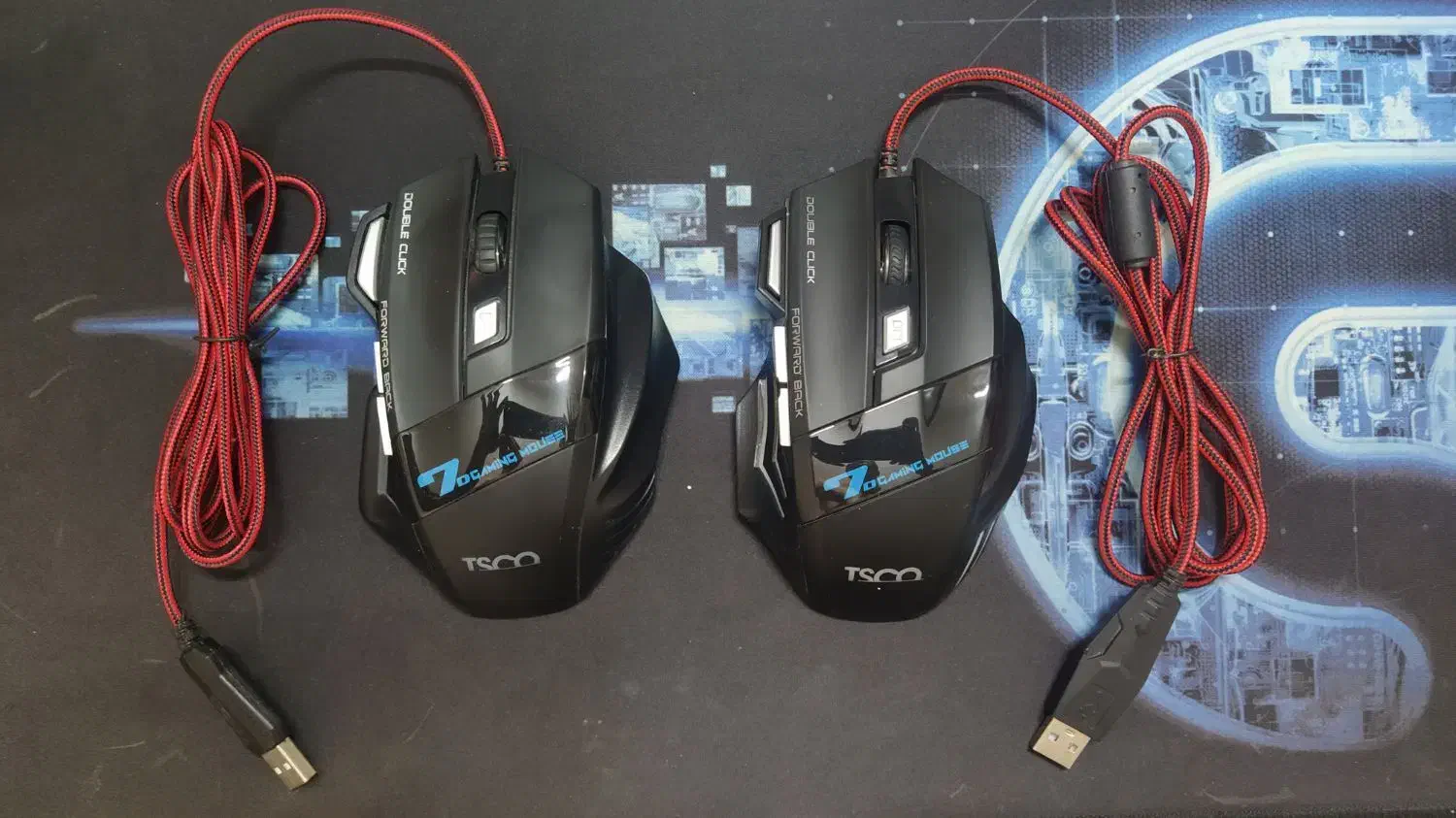 ۲ عدد موس گیمینگ تسکو|قطعات و لوازم جانبی رایانه|مشهد, شهید مطهری|دیوار