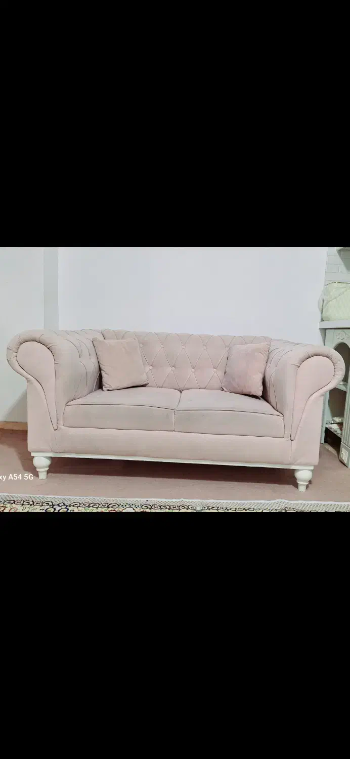 مبل چستر صورتی|مبلمان خانگی و میز عسلی|گرگان, |دیوار