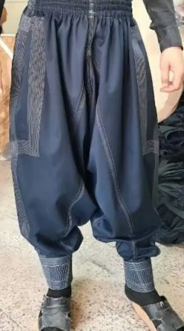 دوخت انواع شلوار  کردی، لری، بیرجندی طرح زندان دوز|لباس|زهک, |دیوار