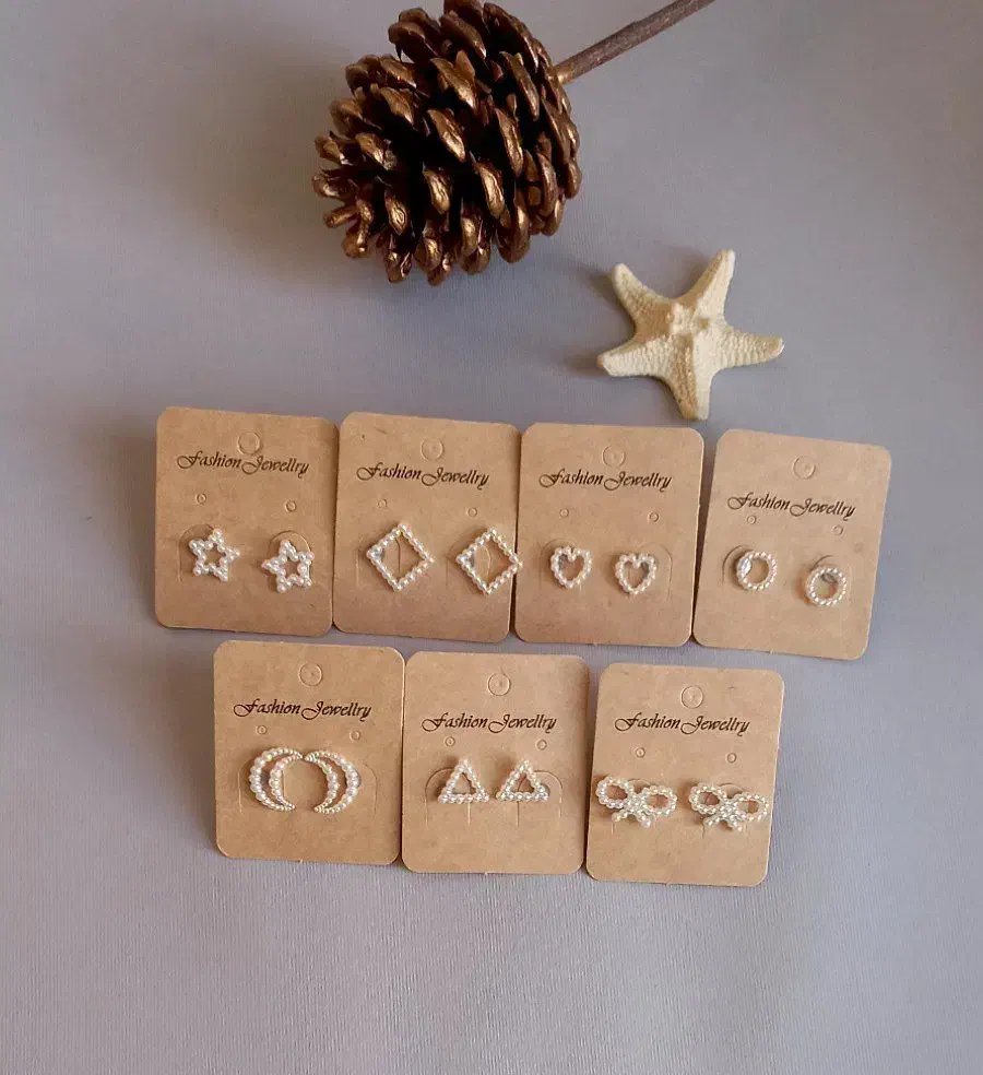 گوشواره مرواریدی فقط و فقط جفتی 35|بدلیجات|کرمانشاه, |دیوار