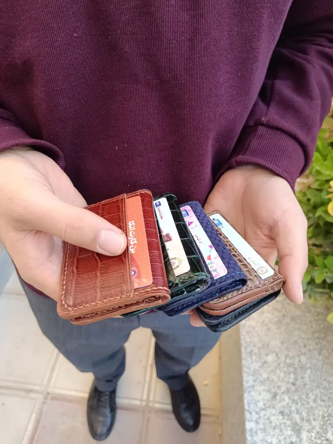 جاکارتی چرم دستدوز|کیف، کفش، کمربند|بجنورد, |دیوار