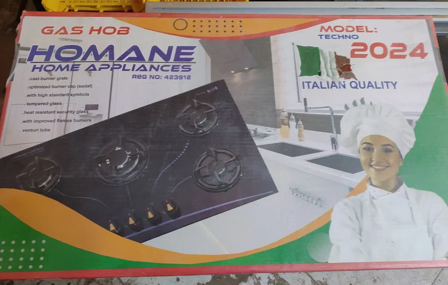 گاز5شعله رومیزی تکنو|اجاق گاز و لوازم برقی پخت‌وپز|اسفراین, |دیوار