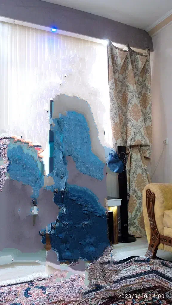 دستک پرده نو|پرده، رانر، رومیزی|نیشابور, بنیاد شهید|دیوار